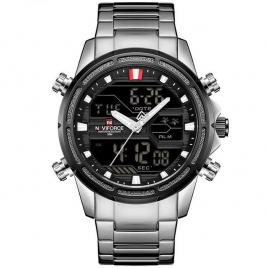 Ceas barbatesc naviforce nf9138s silver