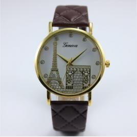 Ceas de dama geneva paris brown