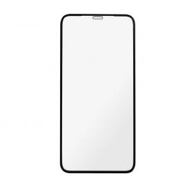 Folie de sticla securizata ideallstore® pentru protectie compatibila iphone 11 pro max/xs max, 3d, anti-spy, neagra, acoperire full-cover