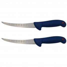 Set doua cutite de filetat ideallstore®, chef's knife, otel inoxidabil, 30 cm, argintiu