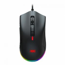 Mouse aoc gm530b, usb, 16000dpi, negru