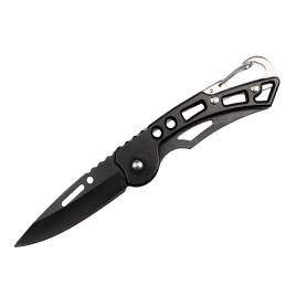 Briceag de buzunar ideallstore®, futuristic knife, otel inoxidabil, 15.5 cm, negru
