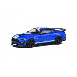 Macheta auto ford shelby mustang gt500 blue 2020, 1:43 solido