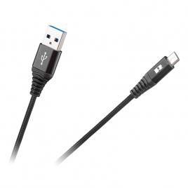Cablu usb-micro usb 0.5 rebel negru