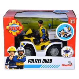 Sam police atv figurina