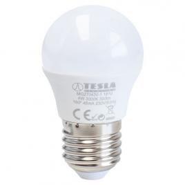 Bec led, tesla lighting, mini glob e27, 4w, 230v, 470 lm, 10 000h, lumina