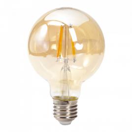 Bec led glob vintage tesla lighting, 4w, e27, 230v, 380 lm, lumina calda 2400k,