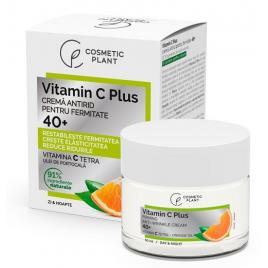 Crema antirid pt.fermitate 40+ vitamin c plus 50ml cosmetic plant
