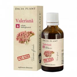 Valeriana fara alcool 50ml dacia plant