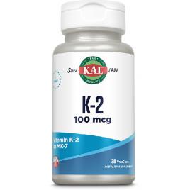 Vitamin k-2 100mcg 30cps vegetale