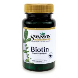 Vitamina b7 -biotina 5mg 100cps