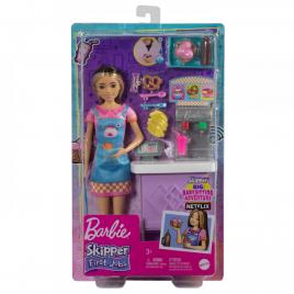 Barbie papusa skipper first jobs snack bar