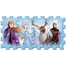 Covoras puzzle 8 piese trefl din spuma frozen 2