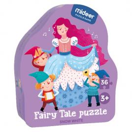 Puzzle poveste alba ca zapada 36 piese mideer