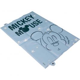 Saltea de infasat pliabila mickey disney albastru