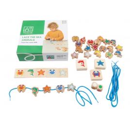 Joc educativ - insira animalele marine