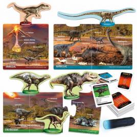 Joc stem headu cu lanterna uv - descopera dinozaurii