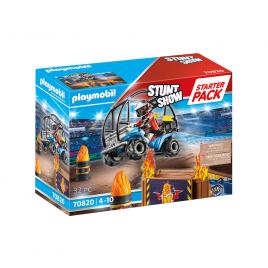 Playmobil stunt show - vehicul si rampa de foc