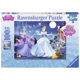 Puzzle cenusareasa 100 piese glitter ravensburger