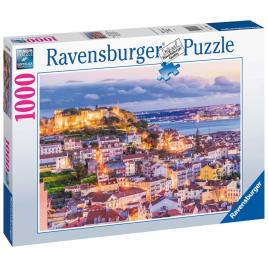 Puzzle vedere peste lisabona 1000 piese ravensburger