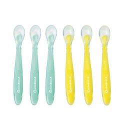 Set 6 lingurite colorate flexibile badabulle