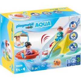 Playmobil 1.2.3 - balansoar de apa si barcuta