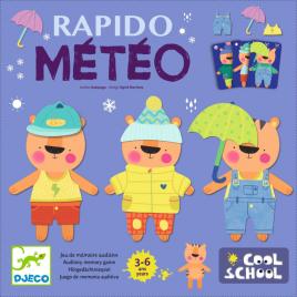 Joc de memorie rapido meteo djeco