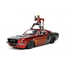 Masina metalica marvel ford mustang 1967 scara 1:24