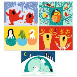 Set creativ - invatam despre animale djeco