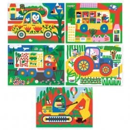 Set creativ - invatam despre vehicule djeco
