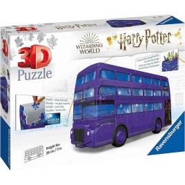 Puzzle 3d harry potter autobuz 216 piese ravensburger