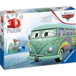 Puzzle 3d volkswagen t1 162 piese ravensburger