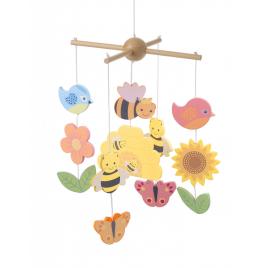 Decoratie mobila din lemn orange tree toys