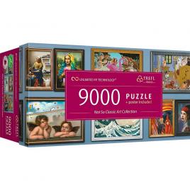 Puzzle trefl uft 9000 piese - colectie de arta