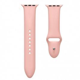 Curea compatibila apple watch 1/2/3/4, silicon, 42/44mm, roz pink