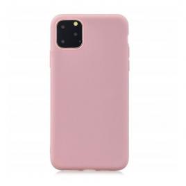Husa de protectie din silicon, iphone 11 roz pudrat
