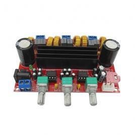 Kit amplificator 2.1, clasa d, putere 2 x 50w + 100w, tpa3116d2