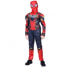Set costum iron spiderman ideallstore®, new attitude, 6 ani, rosu