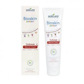 Crema Salcura Bioskin Junior reparatoare si calmanta, pentru bebelusi si copii, piele uscata cu eczeme, 150 ml