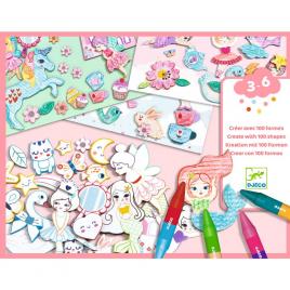 Atelier creativ djeco - o lume pentru fete