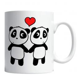 Cana personalizata love panda 330 ml Creative Rey R