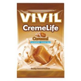 Bomboane cremoase vivil creme life caramel fara zahar - 110 g