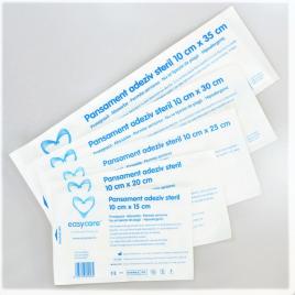 Pansament adeziv steril easycare cu tampon absorbant 10cm x 30cm