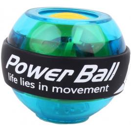 Minge Power Ball giroscopica de antrenament albastru