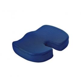 Perna ortopedica cu gel pentru sezut utila pentru sciatica si alungarea durerilor de spate Aexya Albastru