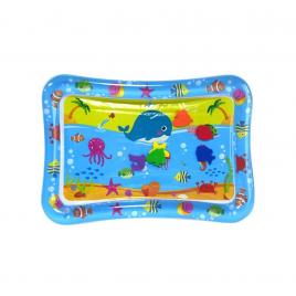 Saltea cu apa centru de activitati pentru bebelusi AEXYA multicolora B 70 x 50 cm