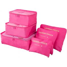 Set organizator de bagaje 6 gentute Aexya Roz