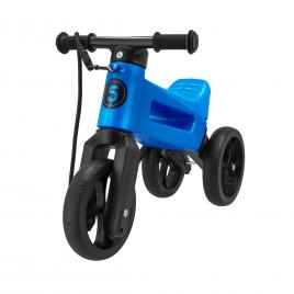 Bicicleta fara pedale funny wheels rider supersport 2 in 1 metallic blue