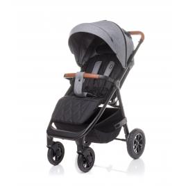 Carucior sport cu roti gonflabile (max. 22 kg) 4baby stinger air gri