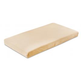 Cearsaf de bumbac jersey cu elastic sensillo 120x60 cm cappuccino